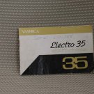 YASHICA ELECTRO 35 INSTUCTION BOOK OWNERS MANUAL - B291