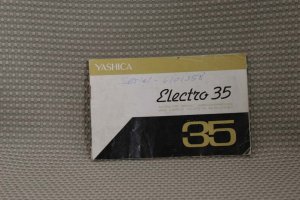YASHICA ELECTRO 35 INSTUCTION BOOK OWNERS MANUAL - B291