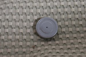 CANON FT Chrome body battery cover Cap  MINT
