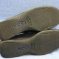 ECCO WOMENS BLACK FABRIC MOCS SHOES EU 4, US 6 MINT