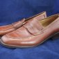 STEFANO MARAOLO MENS BRN LEATHER LOAFERS 42/8.5 M EUC