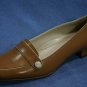 EASY SPIRIT CAMEL LEATHER LOAFERS FLAT SHOES 6 B NEW