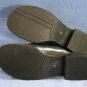 NINE WEST WOMENS BLACK LEATHER MULES LOAFERS 6 M EUC