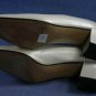 AMALFI BONE PEARL WHITE LEATHER PUMPS 9 AA MINT