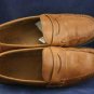 BASS WOMENS LIGHT BROWN LEATHER LOAFERS SHOES 8 M EUC