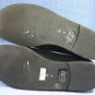 HAROLD POWELL DESIGNER BLACK WOOL WEDGE LOAFERS 7.5 B
