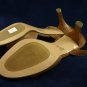 ALFANI MOCHA LEATHER OPEN TOE SLINGBACK PUMPS 8 M MINT