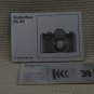 ROLLEIFLEX SL35  INSTUCTION BOOK OWNERS MANUAL - B267