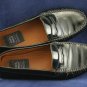 ANDRE ASSOUS BLK PATENT LEATHER DRIVING LOAFERS 6 M EUC