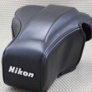 NIKON CF-36A BLK LEATHER CAMERA CASE FOR N2020 W/ZOOM