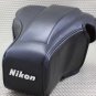 NIKON CF-36A BLK LEATHER CAMERA CASE FOR N2020 W/ZOOM
