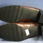 MUNRO AMERICAN BROWN LEATHER MID-HEEL MULES 6 M MINT