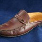 COLE HAAN WOMENS BRN LEATHER MULES LOAFERS 8 B EUC
