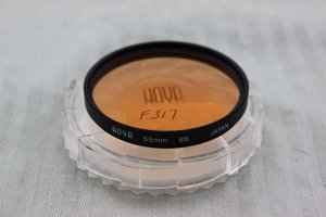 HOYA AUTH 55mm 85 COLOR CONVERSION FILTER MINT - F317