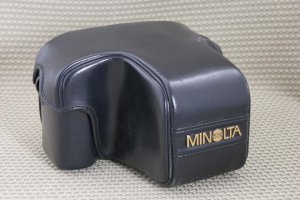 MINOLTA MAXXUM CB-72 NAVY LEATHERETTE CAMERA CASE 7000