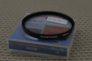 QUANTARAY 58mm CLOSE UP #3  FILTER mint in case F1031
