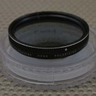 VIVITAR 55mm PL POLARIZER POLARIZING LENS FILTER F1034