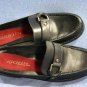 AEROSOLES MULES CLOGS BLACK LEATHER SHOE 6.5 M MINT