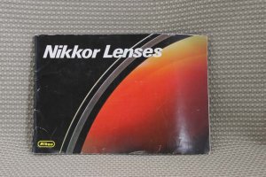 NIKON NIKKOR LENS GUIDE BOOK OWNERS MANUAL - B291
