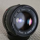 Canon FD N 50mm f/1.4  Prime Lens F-1 A-1 T90 EX++