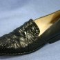 JOAN & DAVID BLACK LEATHER LOAFERS FLATS SHOES 6 M EXCL