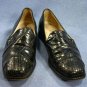 JOAN & DAVID BLACK LEATHER LOAFERS FLATS SHOES 6 M EXCL