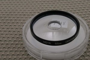 HOYA AUTH 55mm CENTER SPOT LENS FILTER MINT F918