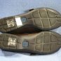KENNETH COLE REACTION WOMENS BROWN LEATHER LOAFERS 8 M