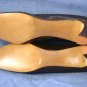 Miss Wonderful Vintage Brown Leather Pumps 10 4A New