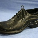KENNETH COLE REACTION BLACK LEATHER OXFORDS 7.5 M EXCL