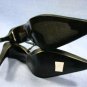 ALFANI BLACK SATIN & RHINESTONE SLINGBACK PUMPS 9 M NEW