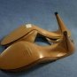 BAREFOOT ORIGINALS TAN OPEN TOE SLINGBACK PUMPS 8 B NEW