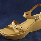 NINE WEST & CO ANKLE STRAP WEDGE PLATFORM SANDALS 9 M