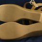 NINE WEST & CO ANKLE STRAP WEDGE PLATFORM SANDALS 9 M