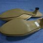 COUP D' ETAT STUDIO TAN BALLET TIE MULES SHOES 7 M NEW