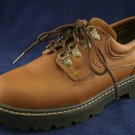 ARIAT WOMENS BRN LEATHER PADDOCK WORK SHOES 6 B EUC