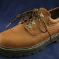 ARIAT WOMENS BRN LEATHER PADDOCK WORK SHOES 6 B EUC