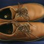 ARIAT WOMENS BRN LEATHER PADDOCK WORK SHOES 6 B EUC