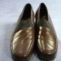 RIEKER WOMENS BROWN LEATHER LOAFERS SHOES 36/6 NEW