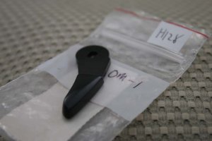 OLYMPUS OM-1 BLACK FILM ADVANCE LEVER PART NEW NOS