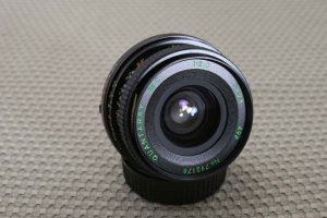 MINOLTA MD MOUNT 28mm 2.8 wide angle lens by QUANTARAY