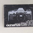 OLYMPUS OM10 OM-10 INSTUCTION BOOK OWNERS MANUAL - B278