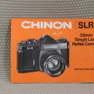 CHINON SLR ORIGINAL INSTRUCTION BOOK OWNERS MANUAL B286