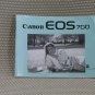 CANON EOS 700 INSTUCTION OWNERS MANUAL ORIGINAL B280
