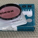 NIKON AUTH 52mm CC30R CORRECTION FRONT LEN FILTER F697