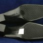 EASY SPIRIT WOMENS BLACK LEATHER MULES PUMPS 9 M MINT