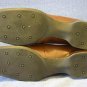 NINE WEST BROWN LEATHER CUTOUT LOAFERS 7.5 M EUC