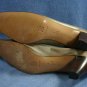 FERRAGAMO TAUPE LOAFER STYLE PUMPS 9 4A AAAA NEW