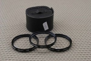 TIFFEN 49mm CLOSE UP LENS FILTER SET +1 +2 +4  EX++