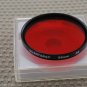 QUANTARAY AUTH 55mm R2 RED LENS FILTER MINT F909